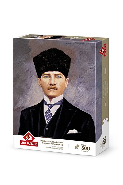 Art Puzzle Cumhurbaşkanı Gazi Mustafa Kemal Atatürk 500 Parça Puzzle