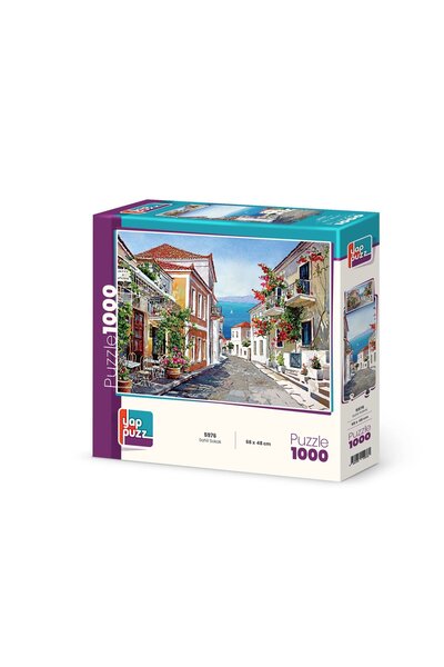 Yappuzz Yappuz Sahil Sokak 1000 Parça Puzzle