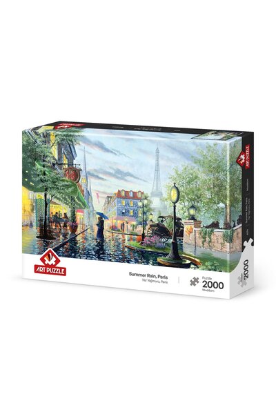 Art Puzzle Yaz Yağmuru, Paris 2000 Parça Puzzle