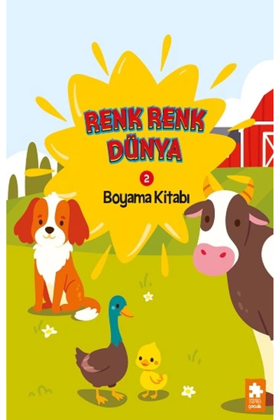 Eksik Parça Yayınları Renk Renk Dünya Boyama Kitabı 2