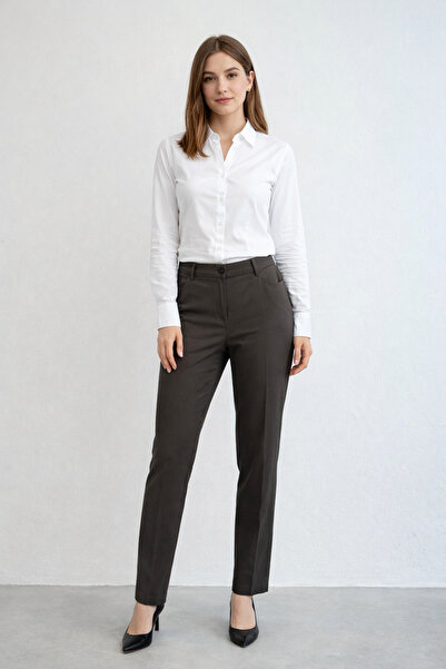 LEVİVA Top Pocket Skinny Leg Canvas Trousers