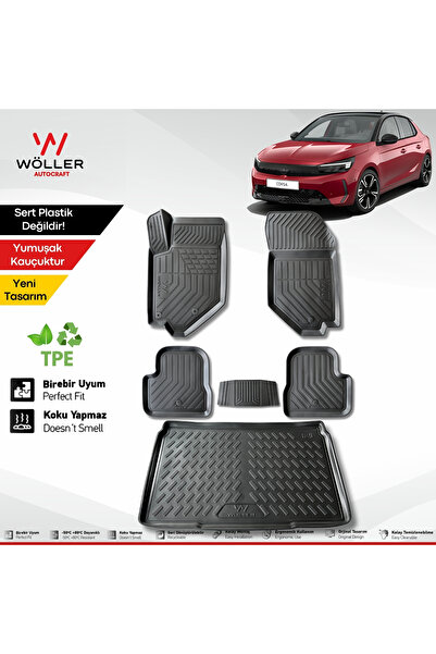 wöller Opel Corsa F Paspas Bagaj Havuzu Set 2019 2026 Arası Uyumlu 3d Ultrafl...