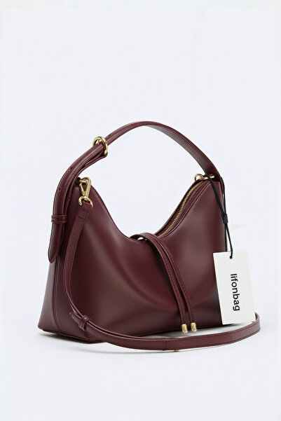 Lifonbag حقيبة يد وكتف نسائية صغيرة الحجم بتفاصيل علوية وحزام طويل متقاطع (20...