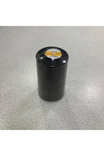 Drima Ață de cusut Bora 5000 de metri bobină (neagră) Ață de reparare a cusăt...