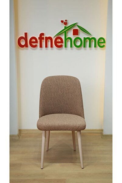 defnehome collection JAKAR SANDALYE KILIFI Kahverengi