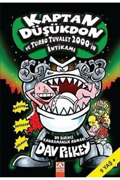 Altın Kitaplar Kaptan Düşükdon ve Turbo Tuvalet 2000in İntikamı 11 Dav Pilkey