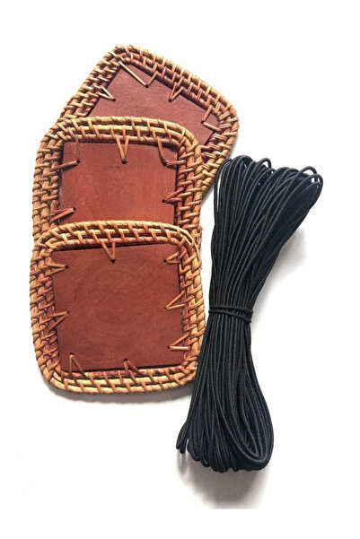 canan dizayn Ince Siyah Fitil Lastik Takribi ( 20 Mt )