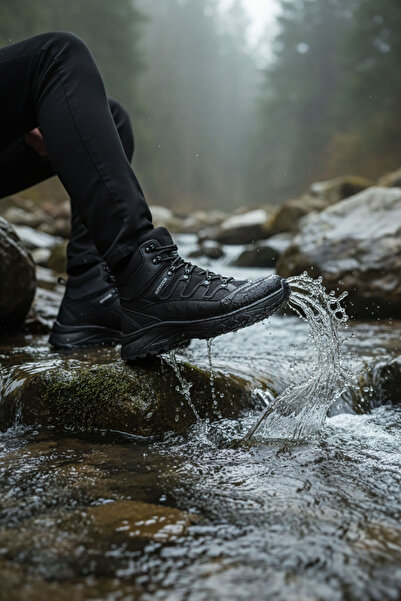 BIG KING Siyah Outdoor Trekking Bot