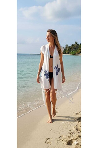 Nevin Acar Φόρεμα Pareo από μπαμπού Peshtemal Caretta