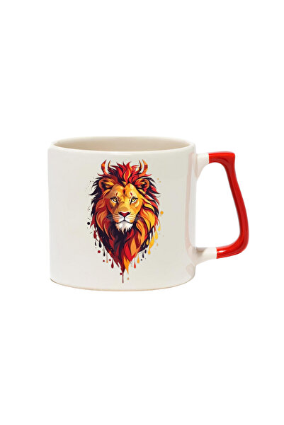 baskigo.com Lion Luxury Mug - Gift Ceramic Mug