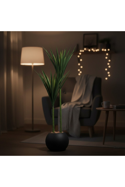 co arma شجرة صبار صناعية محاكاة للصبار الطبيعي بساقين ارتفاع ١٣٠ سم