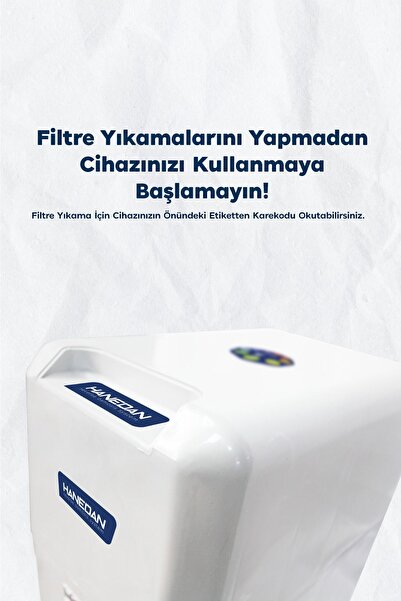 Hanedan 80 Gpd Membranlı 11 Aşama 9 Litre Tanklı Su Arıtma Cihazı