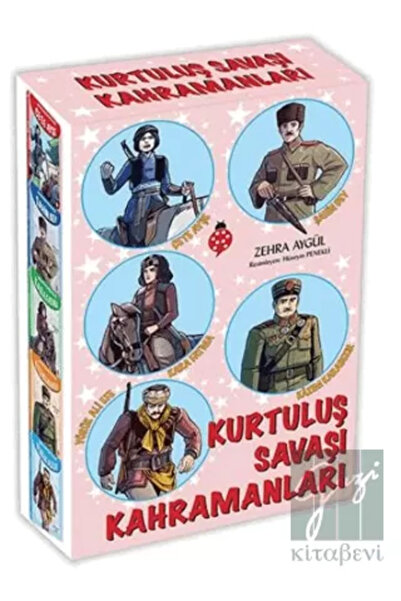Uğurböceği Yayınları Kurtuluş Savaşı Kahramanları Seti (5 Kitap Takım)