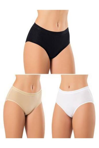 Şahinler Жіночі різнокольорові модальні трусики 6 шт. Новий сезон