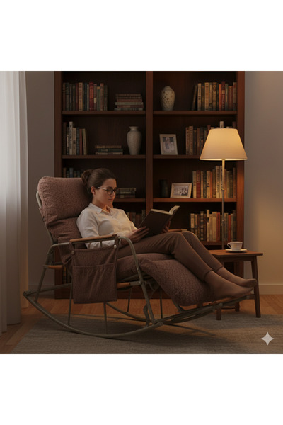 DY Sallanan Ayarlanabilir Mekanizmalı Tv Koltuğu, Dinlenme Koltuğu, Okuma Kol...