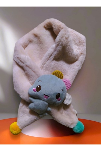 MONİCATİME Φουλάρι - Εκρού - Χρωματιστό