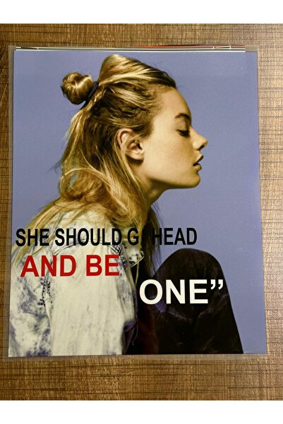 Gönülden Tasarım 22x18 Cm Ütü İle Yapışan Üzgün Kız Transfer Baskı Arma