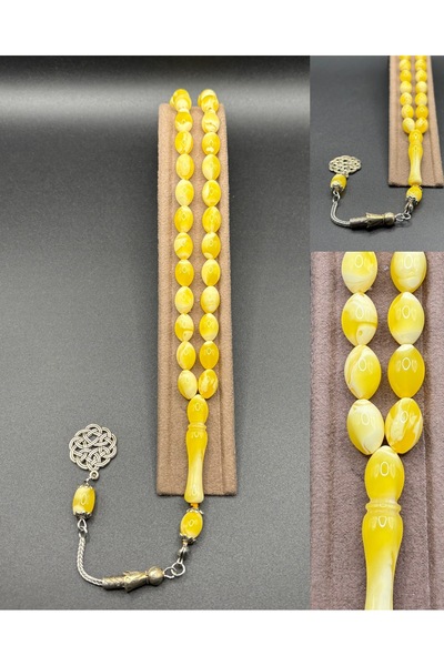 Kehribar Özel Seri Beyrut Damla Tesbih