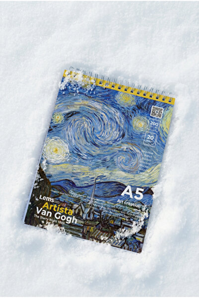Lemsstudio Van Gogh - the Starry Night Artista A5 Lems Sketchbook Sketchbook ...