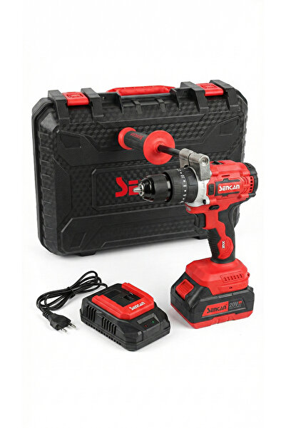 sencan D251301 Profesyonel Şarjlı Darbeli Matkap - 20V / 80 Nm