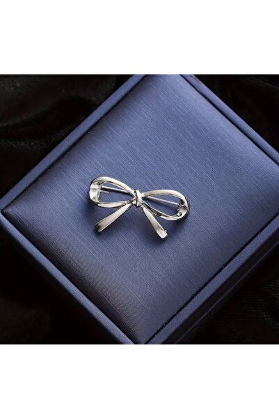 redame Fiyonk silver Bow Coquette Y2k Pinterest Tarz Moda Kararmaz Broş Premi...