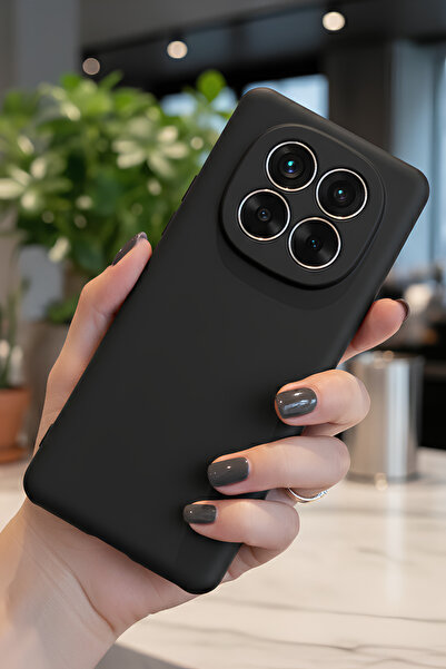 Hatreds Xiaomi Redmi Note 14 Pro 4G İçin Uyumlu İçi Kadife Sıvı Silikon Kılıf