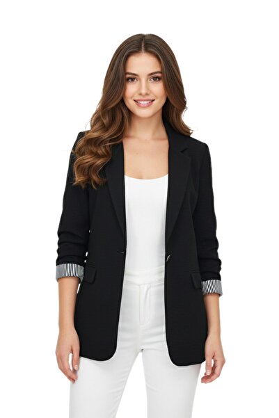 ressam سترة نسائية ذات زر واحد ماركة أيروبين - BGL-ST03726