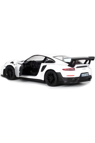 Kinsmart Porsche Gt2 Rs Diecast Çek Bırak Metal Araba 1:34 Ölçek