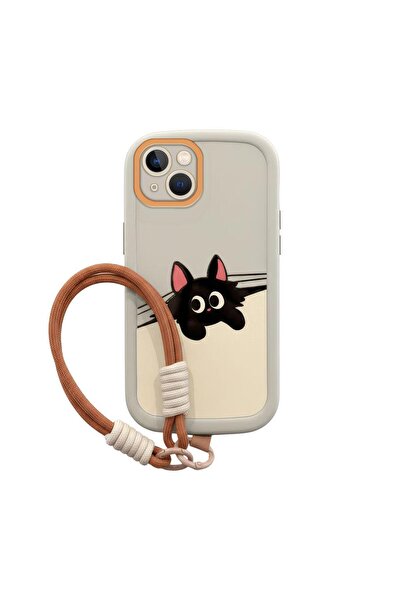 Zebana حافظة متوافقة مع هاتف Apple iPhone 15 Plus، حافظة من السيليكون على شكل...