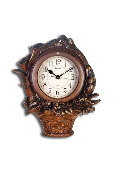 Regal 1635 AP1 İşlemeli Sehpalı Büyük Boy Masa Saati