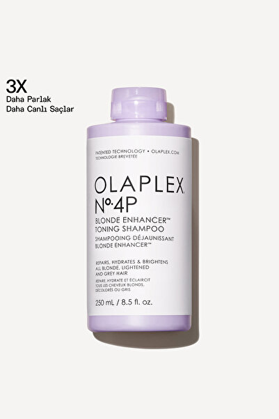 Olaplex Nº.4p Blonde Enhancer Toning Shampoo - Renk Koruyucu & Bağ Güçlendiri...