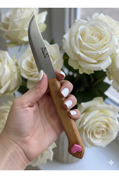 Ali UMUŞ OSMANİYE Şans Mıknatısı Motifli 18 Nolu Meyve Bıçağı Sunumluk Yörese...