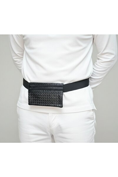 JANJAN حقيبة العمرة مقاومة للماء من الجلد لحمل جواز السفر والهاتف، حقيبة خصر ...