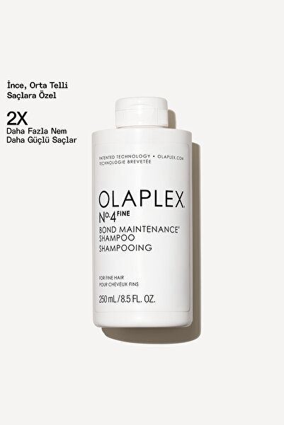Olaplex No.4 Fine Bond Maintenance Shampoo - İnce Telli Saçlar İçin Bağ Güçle...
