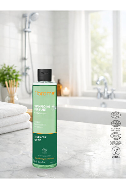 Florame Organik Sülfatsız Arındırıcı Şampuan 250 ml-%100 Saf - Vegan - Ecocer...