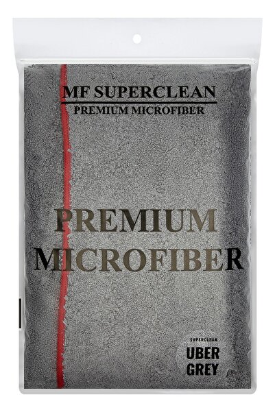 SUPERCLEAN UBER OTO KURULAMA HAVLUSU Uyumlu (60X90 CM) (450 GSM ) DARK GREY