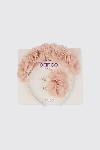 Panço Kız Bebek Taç Toka Seti