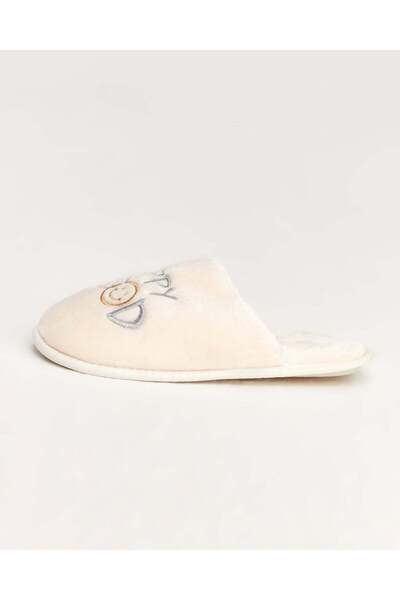 Chirpy Women's Embroidered Slippers - Mood