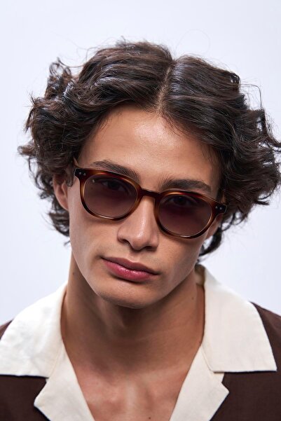 Bilge Karga Nova Vintage Leopard Green Erkek Güneş Gözlüğü