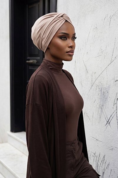 Aisha's Design Pălărie din bumbac pieptănat Mihrace, B-4, nurcă