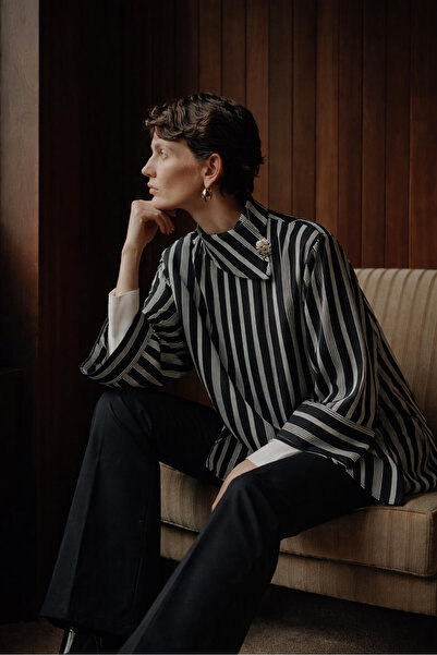 Touché Privé SİMLİ ÇİZGİLİ GÖMLEK