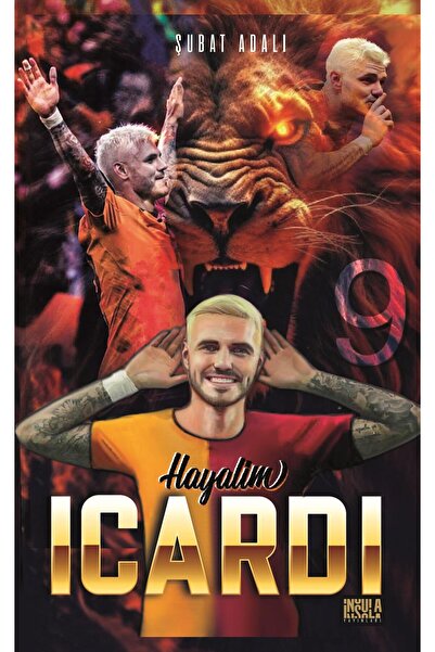 İnsula Yayınları ''hayalim Icardi'' - Futbolcu Kitabı 128 Sayfa - Poster Ayra...