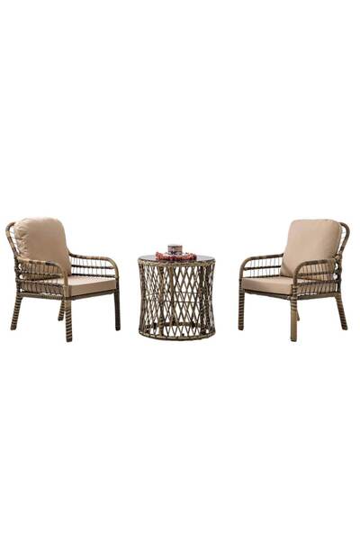 Gardenya Bahçe Capri Swing Pisa Tekli Rattan Bahçe Balkon Ve Teras Mobilya Ta...