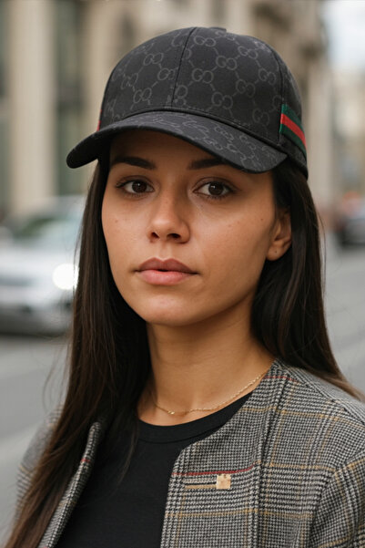 Verahed Șapcă sport unisex, reglabilă, cu model și motiv, neagră G