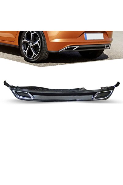 Universal Volkswagen Polo Arka Tampon Difüzörü R Line 2017-