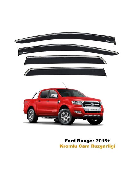 Niken Ford Ranger Kromlu Cam Rüzgarlığı 2015 Sonrası