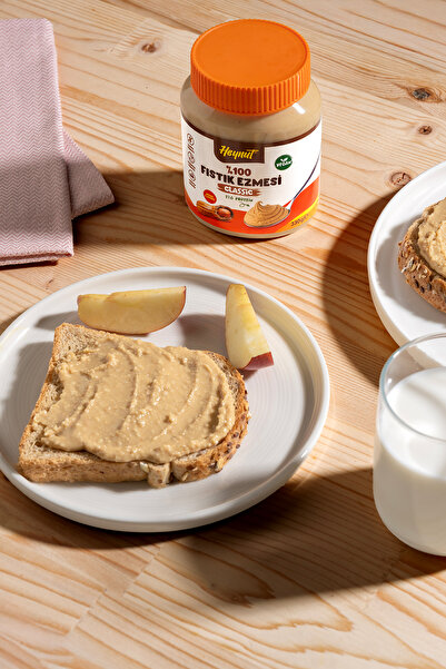 HEYNUT Şeker ilavesiz %100 Fıstık Ezmesi (Klasik Kıvam) 330gr