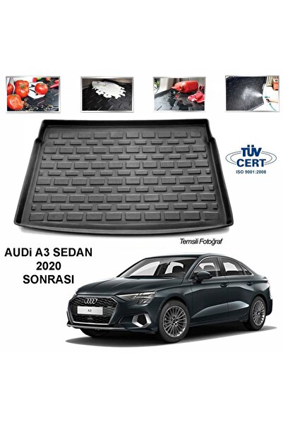 Leader Audi A3 Sedan Bagaj Havuzu Paspası 2021 Sonrası