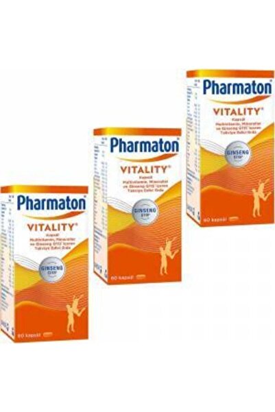 Pharmaton Vitality 30 Tablet 3 Adet