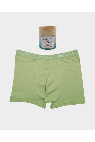GOST LİRİA - Boxeri pentru bărbați verde salvie